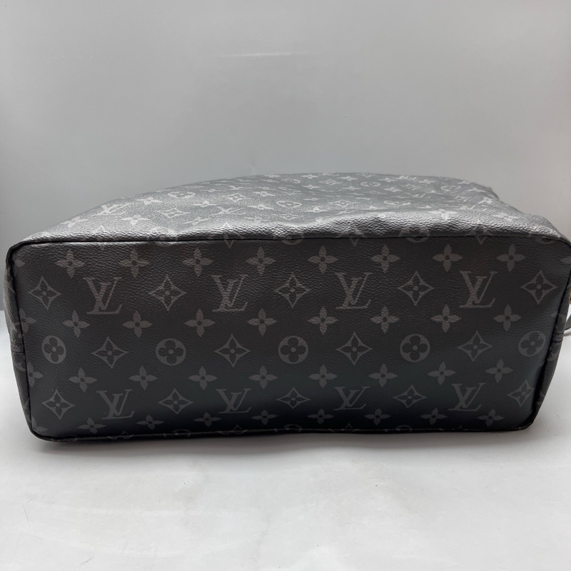 LV 98新 黑花Cabas抽繩托特包-2