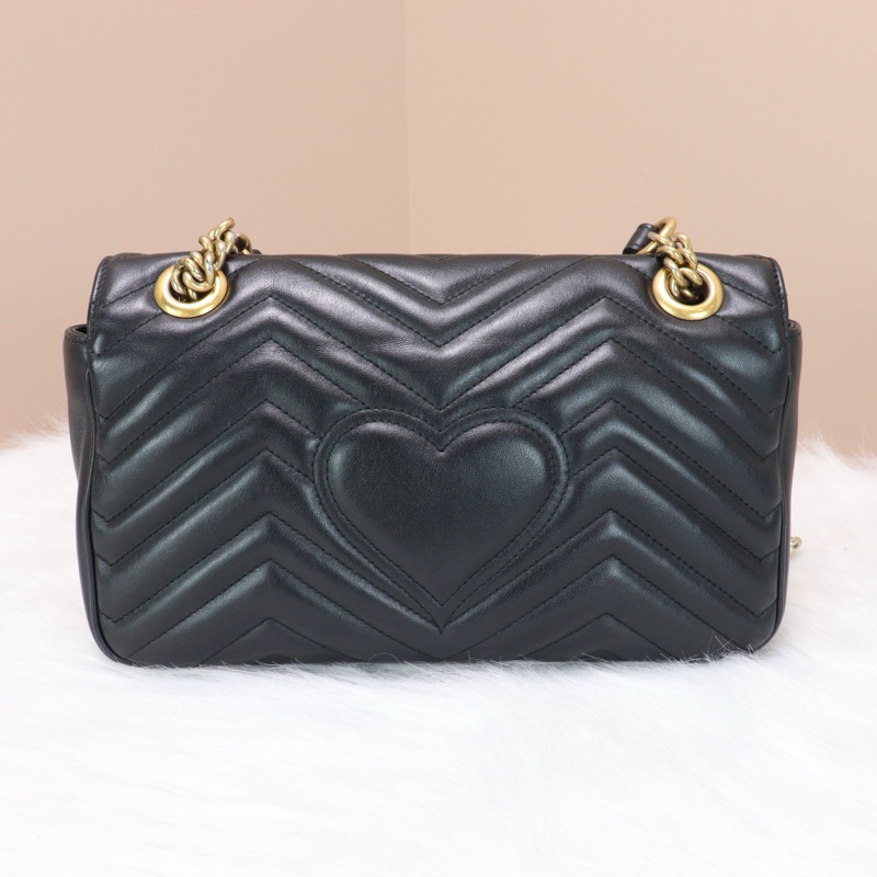 Gucci/古馳 馬蒙26黑金-1