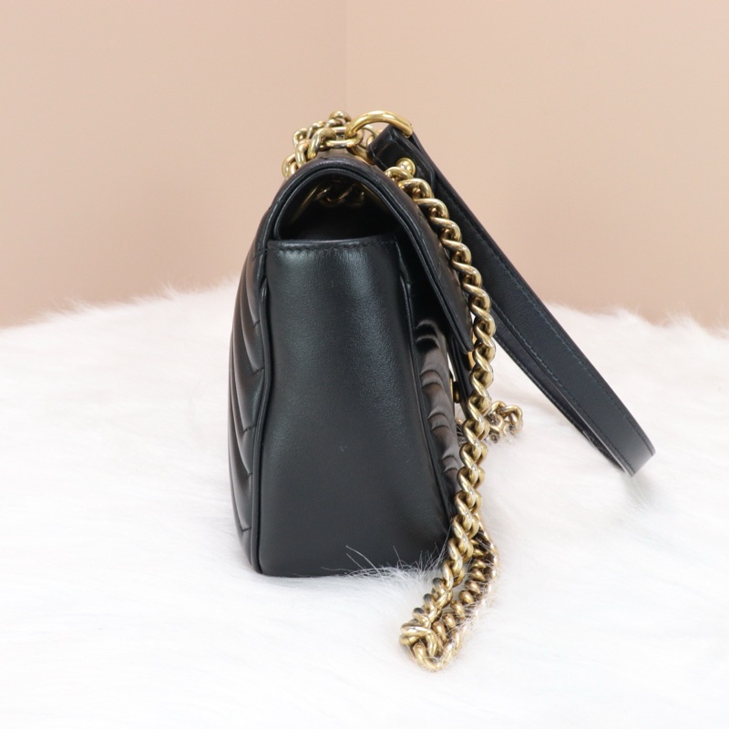 Gucci/古馳 馬蒙26黑金-3