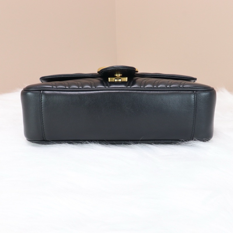 Gucci/古馳 馬蒙26黑金-4