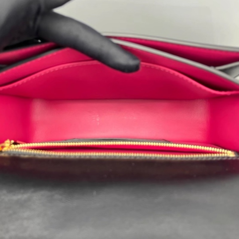 Louis Vuitton路易威登PONT9郵差包黑色20年B0096-16