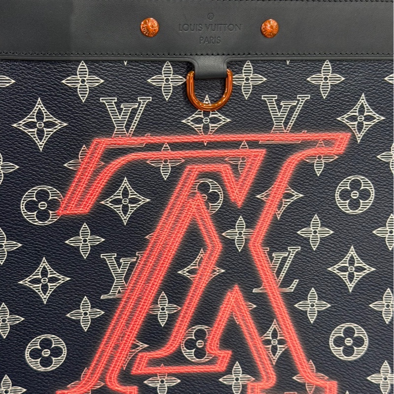 絕跡單品🌟Louis Vuitton 倒LV Logo手拿包｜Classic Trend CT精品｜台北東區實體-8