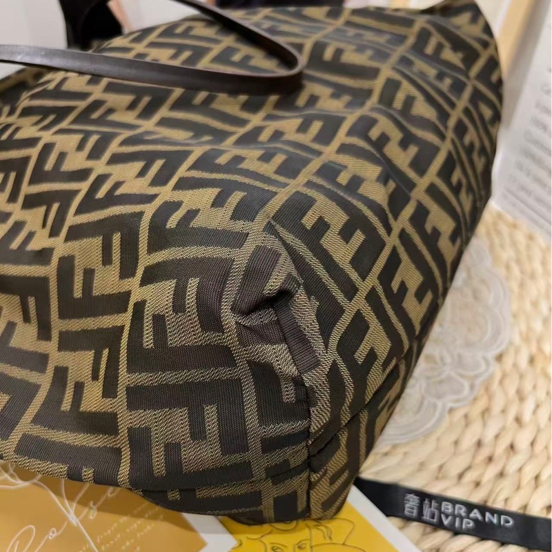 Fendi Zucca Roll Tote-15