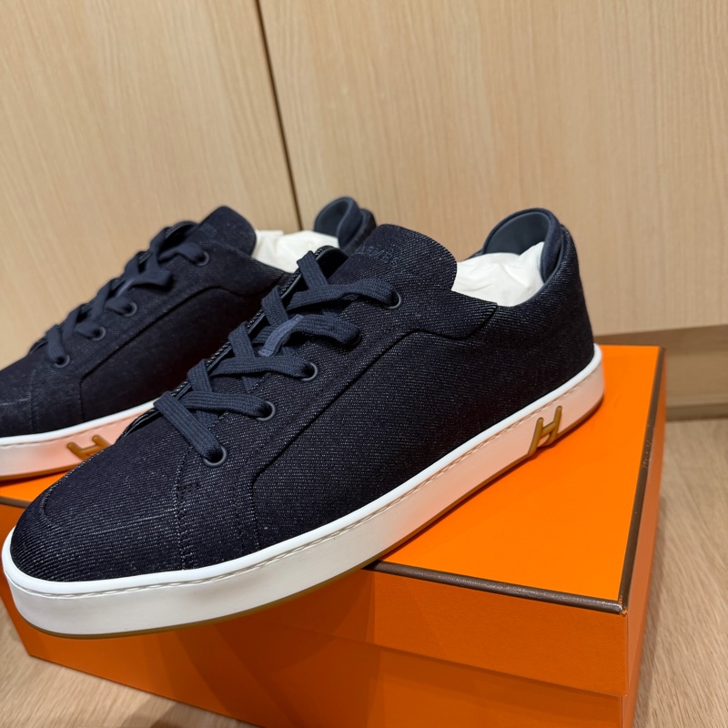全新未使用 男款  HERMÈS 愛馬仕 休閒鞋-2