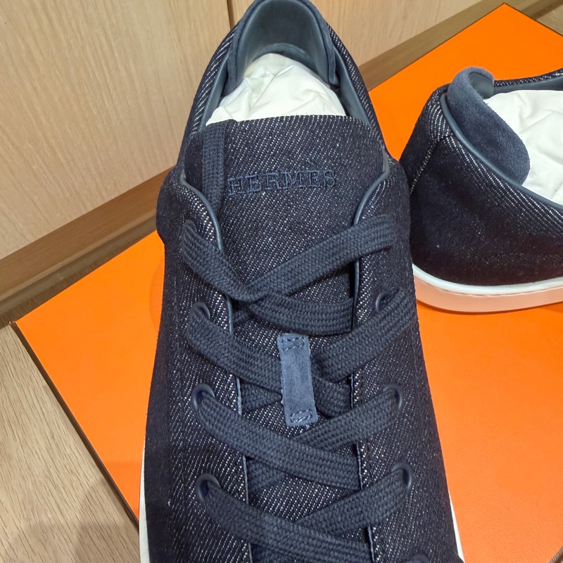 全新未使用 男款  HERMÈS 愛馬仕 休閒鞋-4