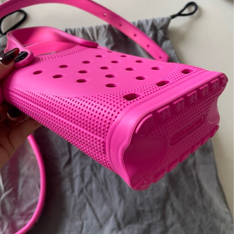 全新 Balenciaga crocs合作聯名款 菜籃子 有塵袋-5