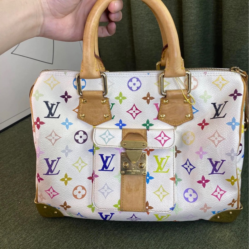 LV 白三彩波士頓-0