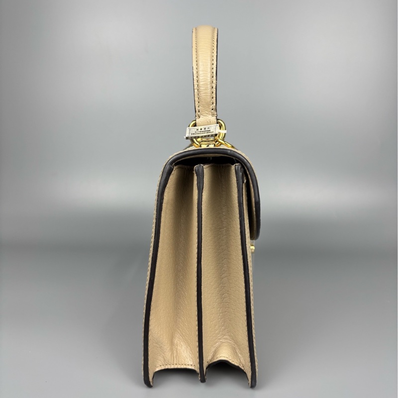 Gucci古馳 Ophidia 燕麥色郵差包-2