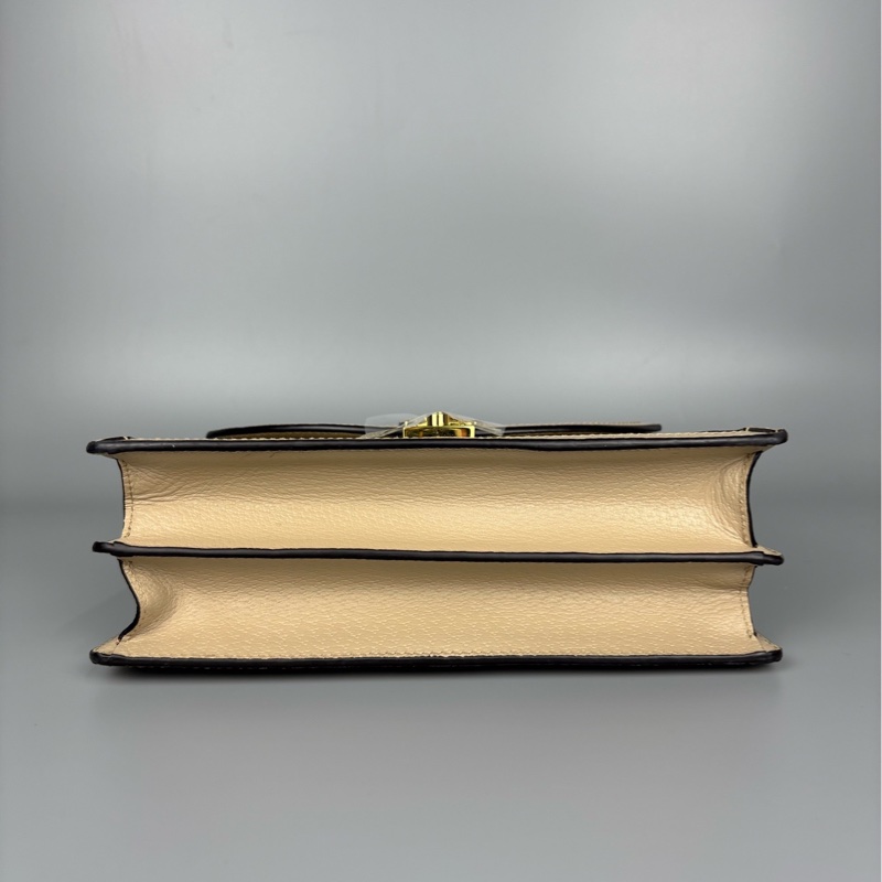 Gucci古馳 Ophidia 燕麥色郵差包-4