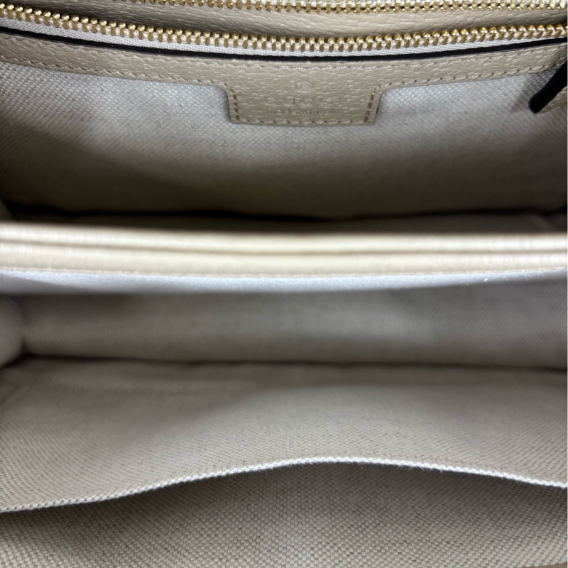 Gucci古馳 Ophidia 燕麥色郵差包-8