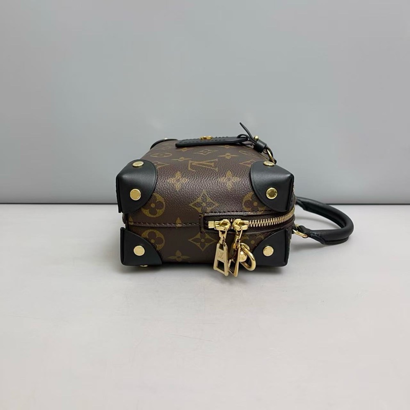 🌷新款芯片款！Louis Vuitton Petite Malle Souple老花八角盒-2