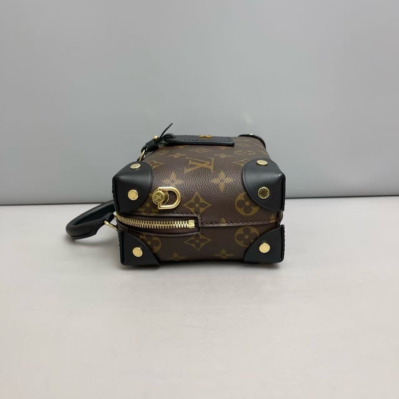 🌷新款芯片款！Louis Vuitton Petite Malle Souple老花八角盒-3