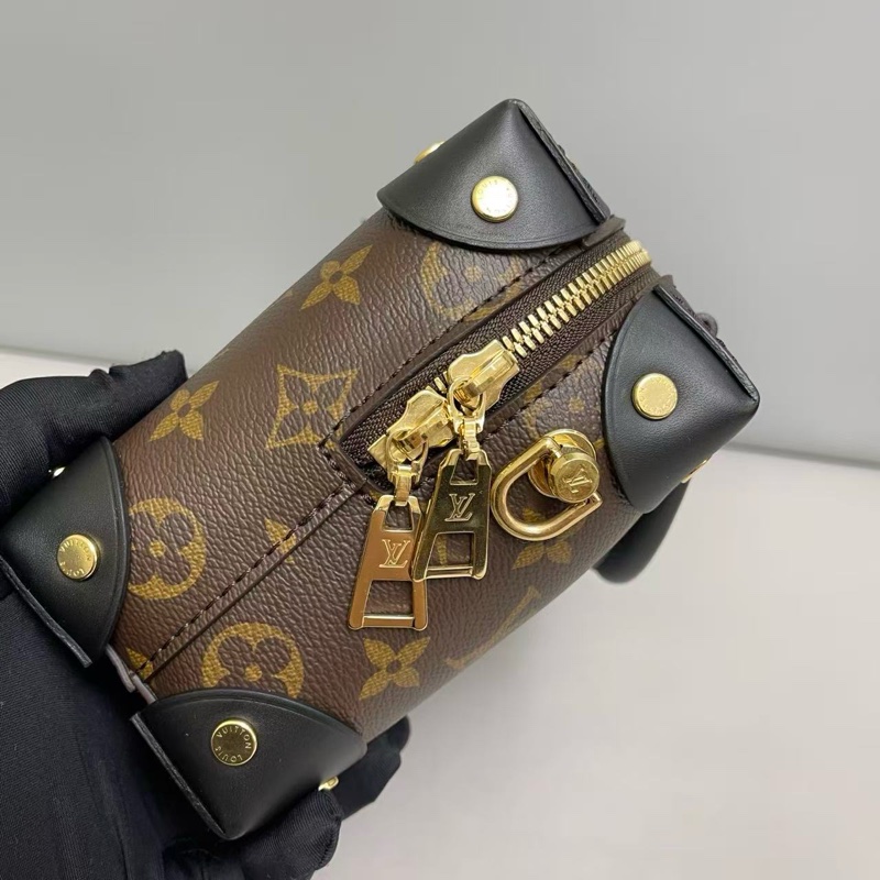 🌷新款芯片款！Louis Vuitton Petite Malle Souple老花八角盒-6