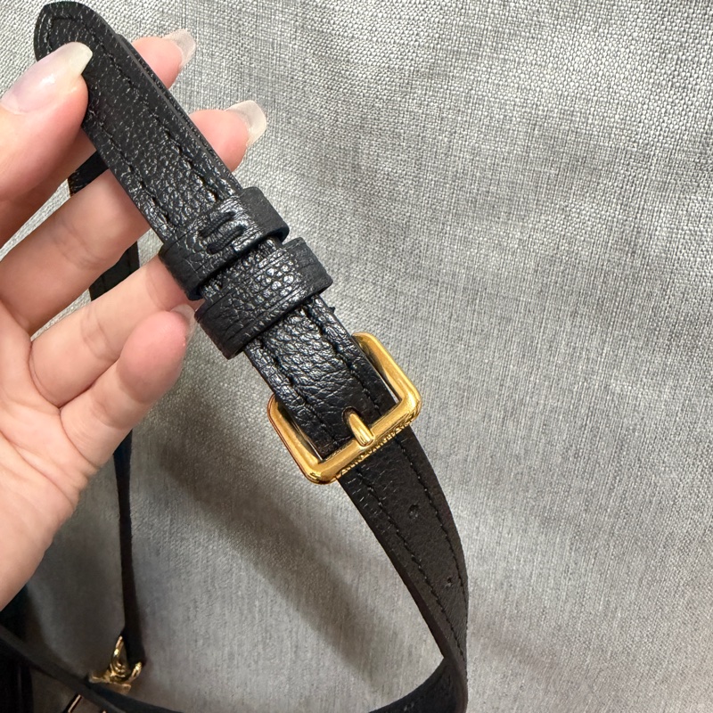 巴黎購入！LV Nano Speedy 黑色壓紋款-12