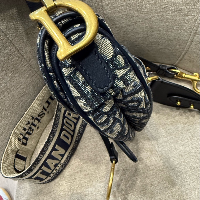 Dior迪奧馬鞍包 小號 帶肩帶-2