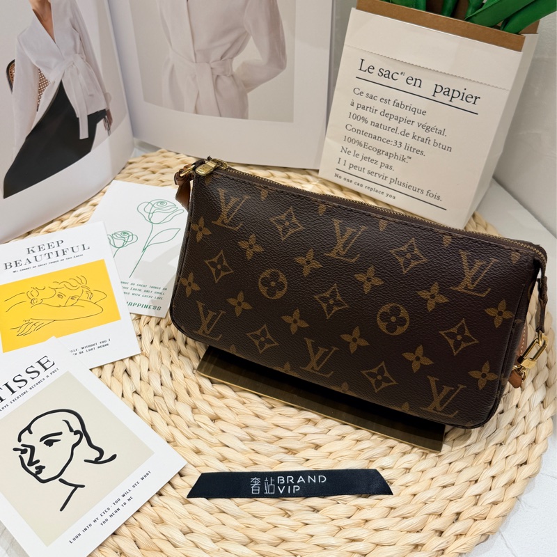 LV Pochette Accessoires Monogram(22年芯片）-0