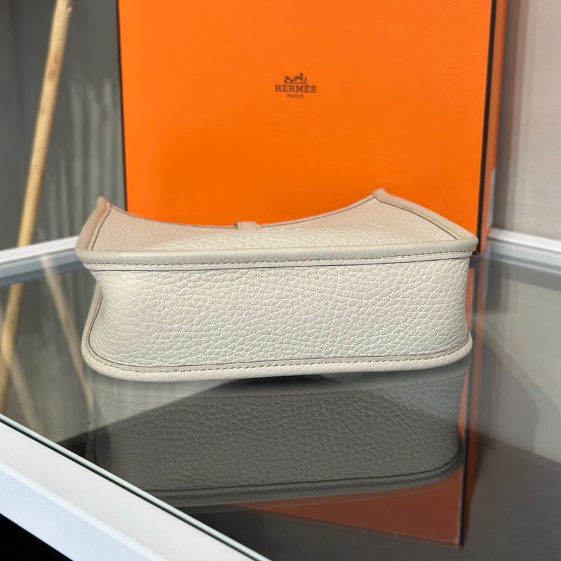 HERMES Mini evelyne - 冰川白金 U-5