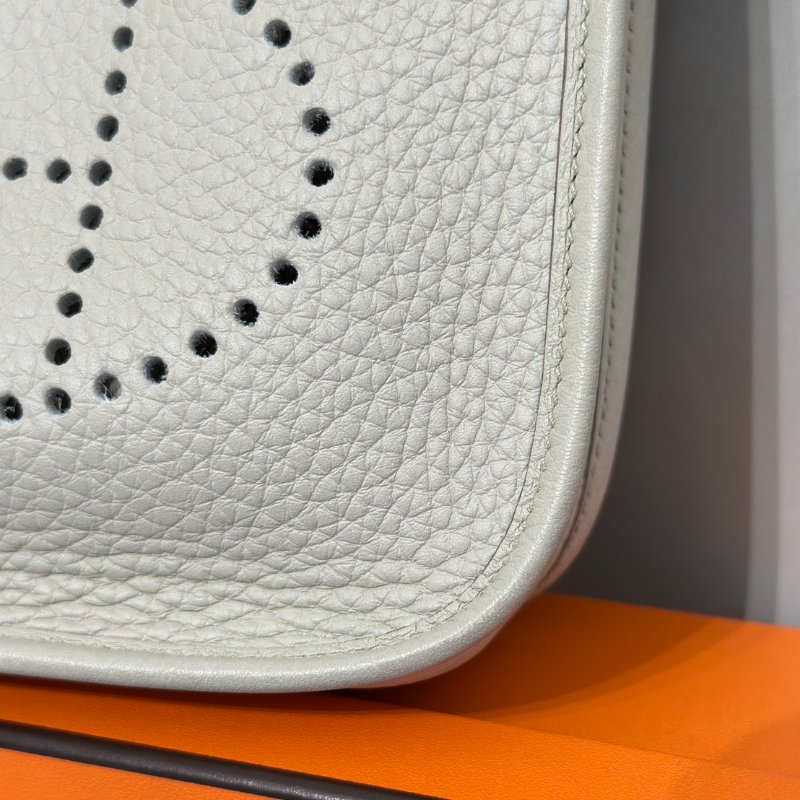 HERMES Mini evelyne - 冰川白金 U-6