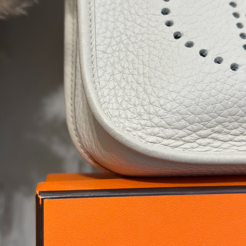 HERMES Mini evelyne - 冰川白金 U-7