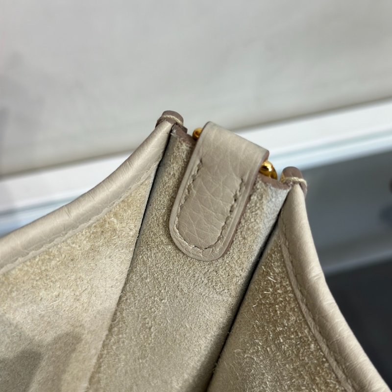 HERMES Mini evelyne - 冰川白金 U-8