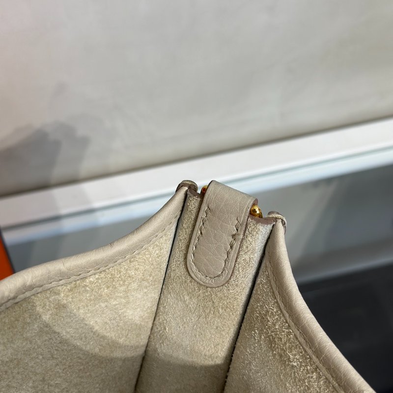 HERMES Mini evelyne - 冰川白金 U-9