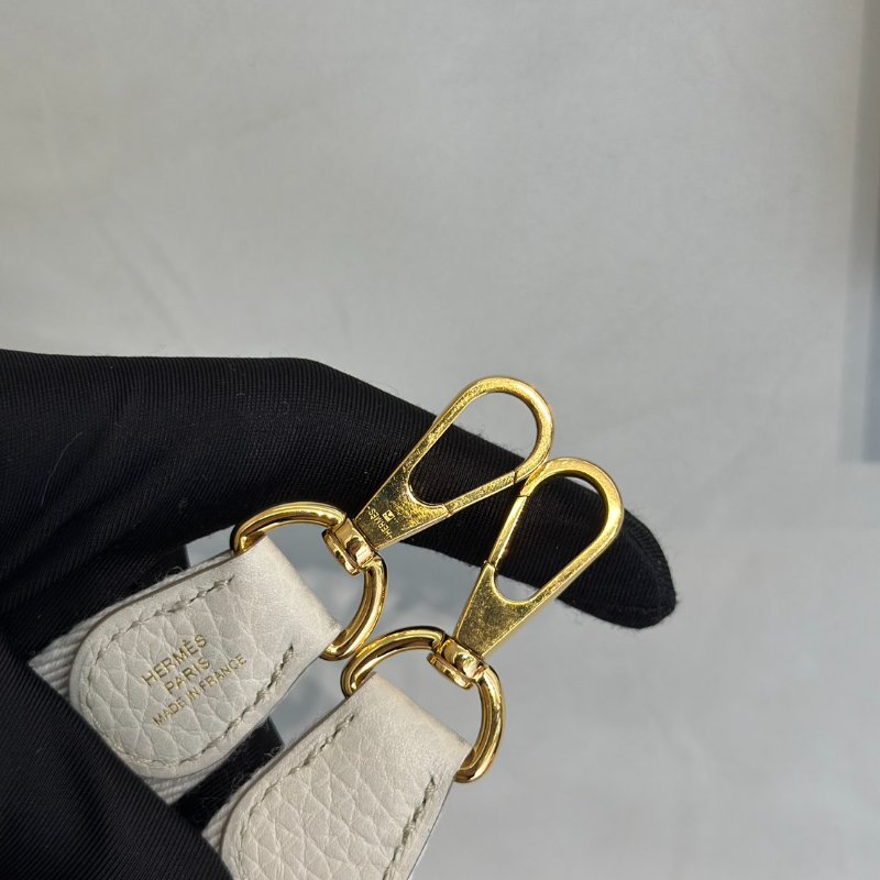 HERMES Mini evelyne - 冰川白金 U-13