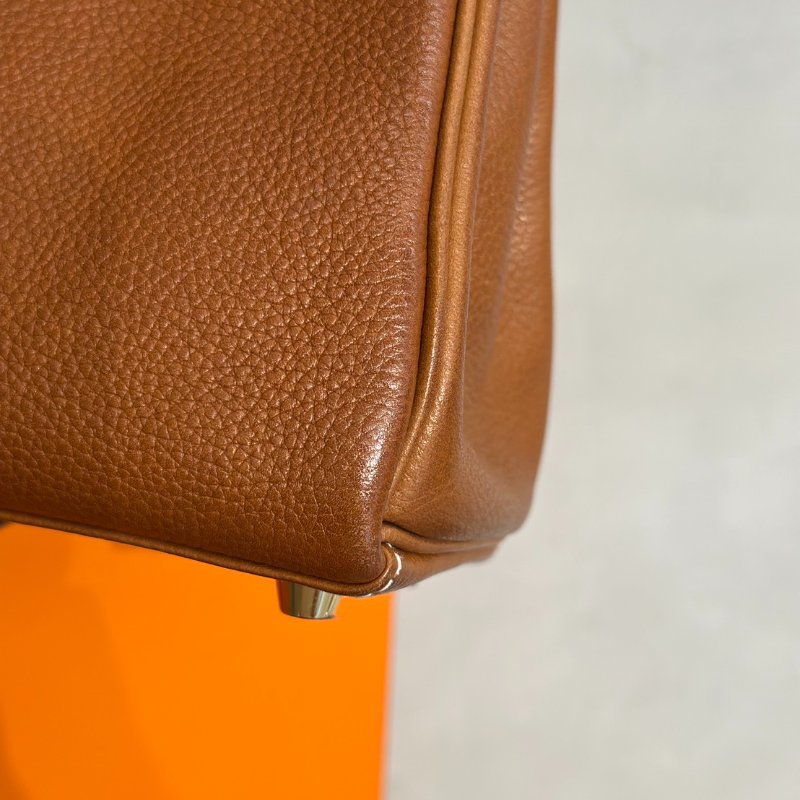 HERMES Kelly 25 馬鞍皮 - 金棕金 Z-10