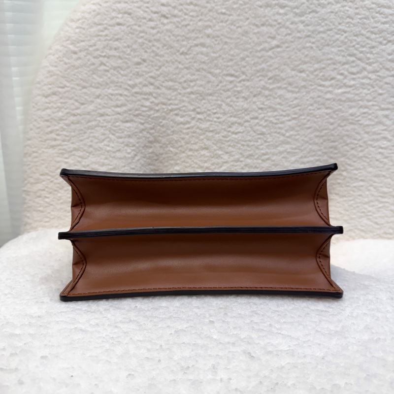 🍂路易威登中號達芙妮LV原花雙色金釦達芙妮 Dauphine MM側背包M45958-7