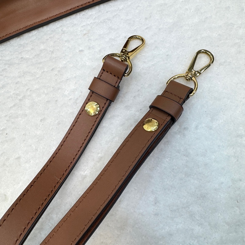 🍂路易威登中號達芙妮LV原花雙色金釦達芙妮 Dauphine MM側背包M45958-19