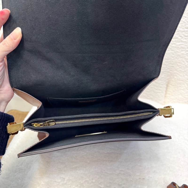 🍂路易威登中號達芙妮LV原花雙色金釦達芙妮 Dauphine MM側背包M45958-22