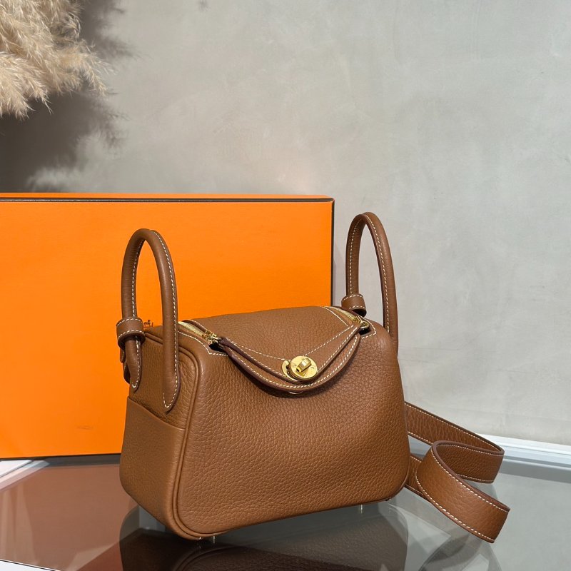 HERMES Mini lindy - 金棕金 U-2