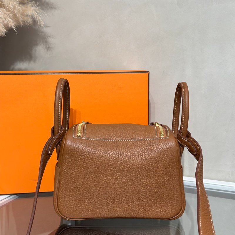 HERMES Mini lindy - 金棕金 U-4