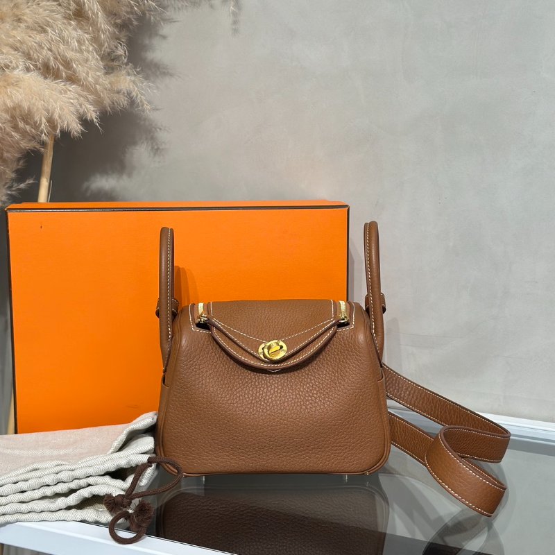 HERMES Mini lindy - 金棕金 U-8
