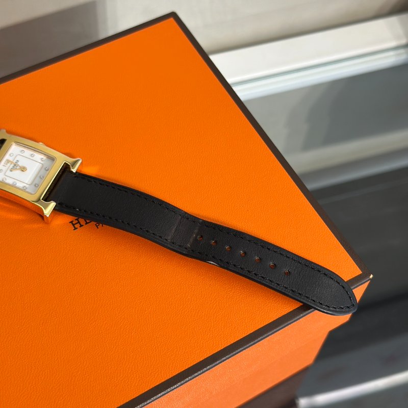 HERMES Heure H腕錶 - 25 黑金-4