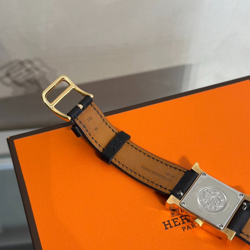 HERMES Heure H腕錶 - 25 黑金-7