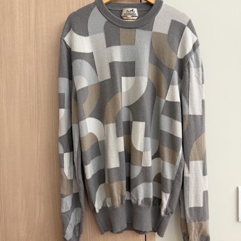 HERMÈS 愛馬仕  男款圓領針織衫-3