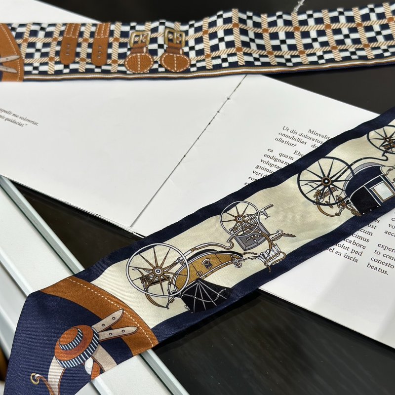 HERMES 新式坐駕Twilly - 藍-5