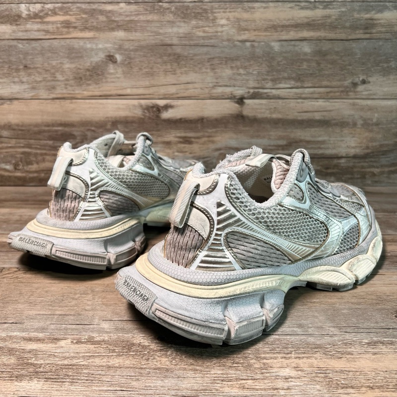 巴黎世家 Balenciaga xxxl 3xl 做舊款 老爹鞋 白銀 42碼-2