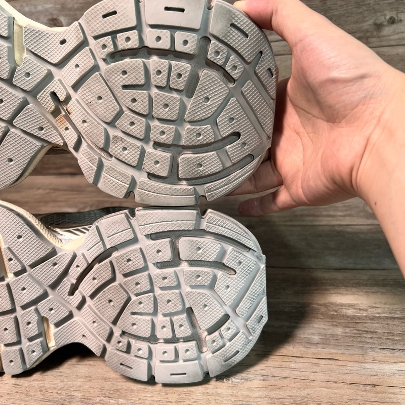 巴黎世家 Balenciaga xxxl 3xl 做舊款 老爹鞋 白銀 42碼-6