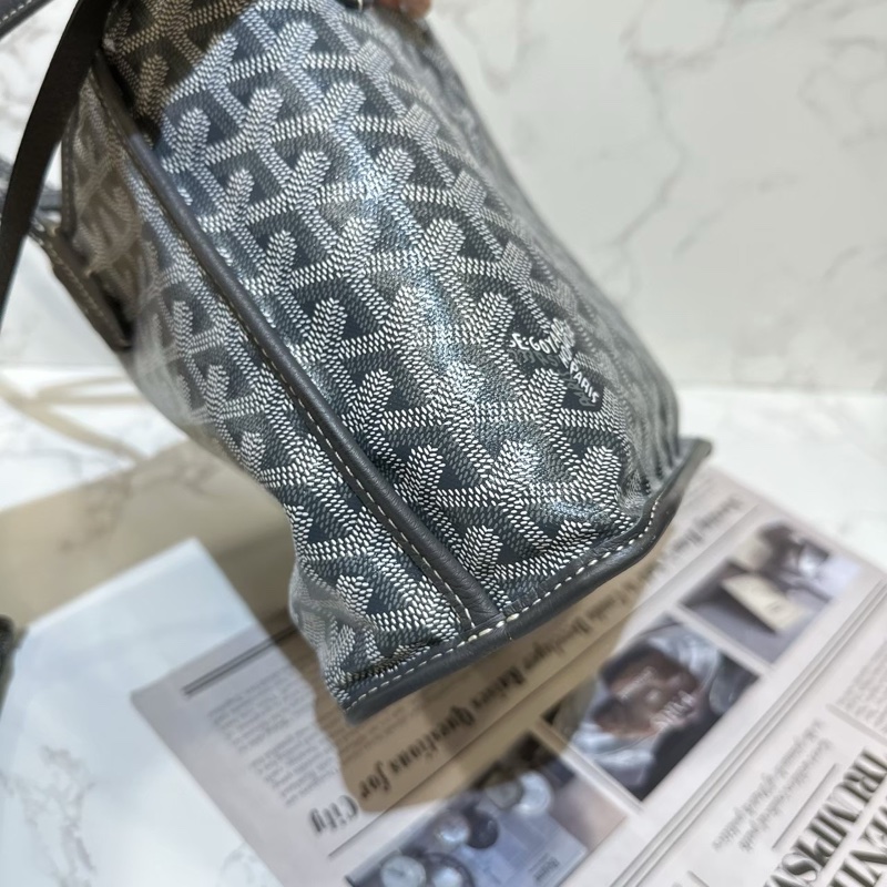 降價囉🎉GOYARD MINI TOTE 灰色-5