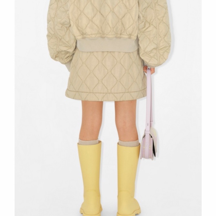 Burberry 女士 絎縫迷你半身裙UK-4 UK-6 UK-8 UK-10碼-1