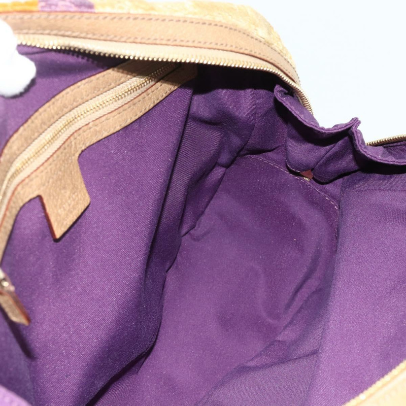 【日本直送】GUCCI 馬銜扣波士頓包 絲絨 金米色 145770 正品 176490V-18