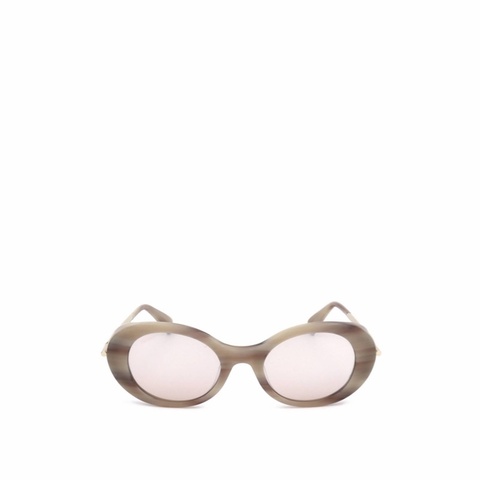 Max Mara 女士 橢圓形太陽鏡51碼橋寬: 2.1cm; 鏡腿長: 13.5cm; 鏡片直徑: 5.1cm