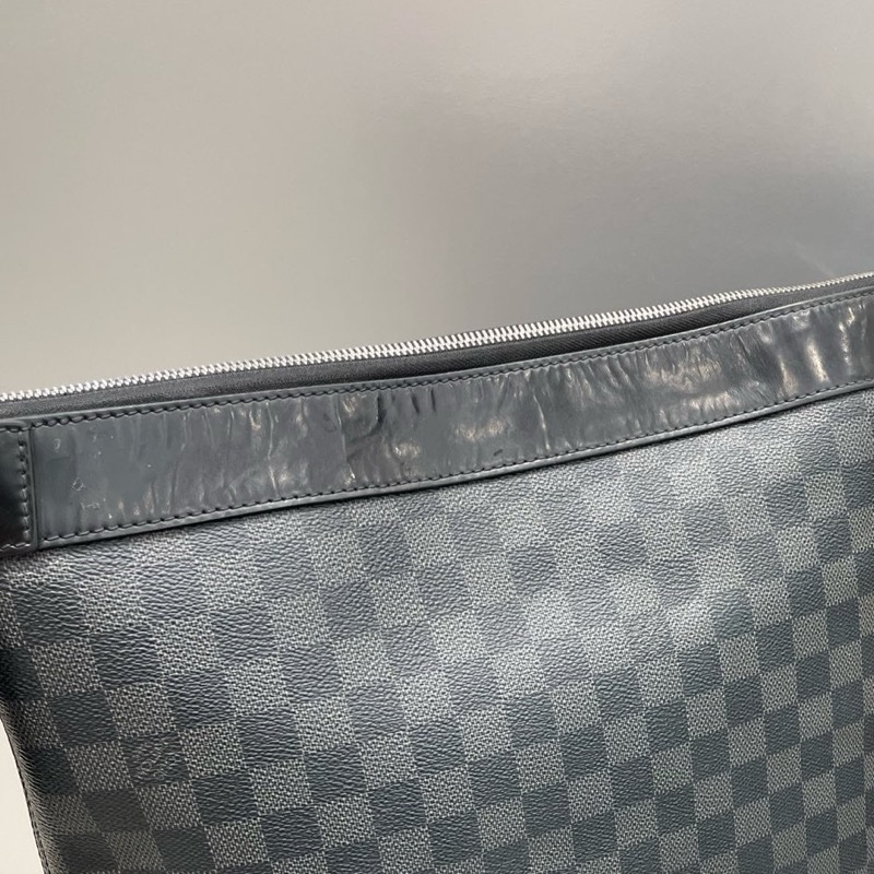 Louis Vuitton 路易威登 Mick棋盤格單肩斜挎包 經典百搭 🈚附件-5