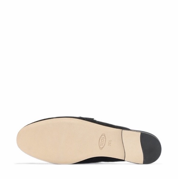 Tod's 女士 流蘇邊搭扣無帶穆勒鞋35 35.5 36碼-2