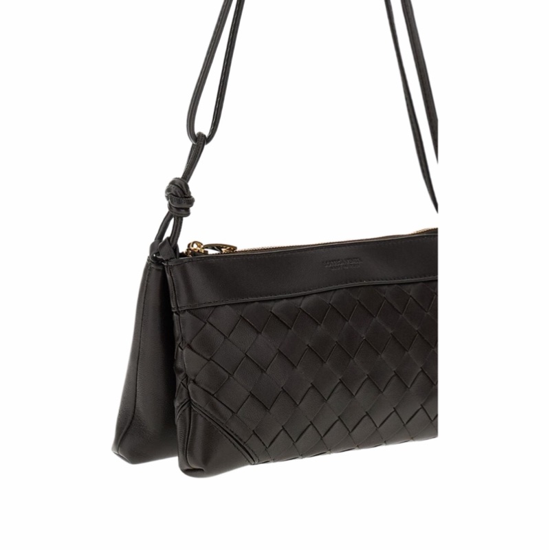 Bottega Veneta 女士 拉鍊單肩包均碼碼-2
