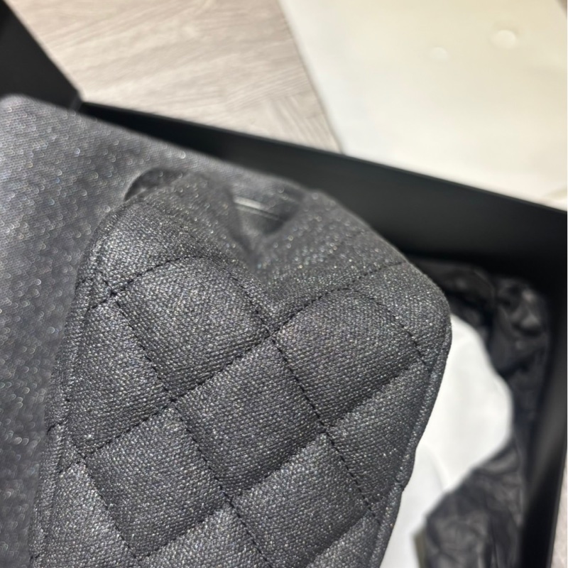 Chanel 2.55 灰星月徽章 中號-6