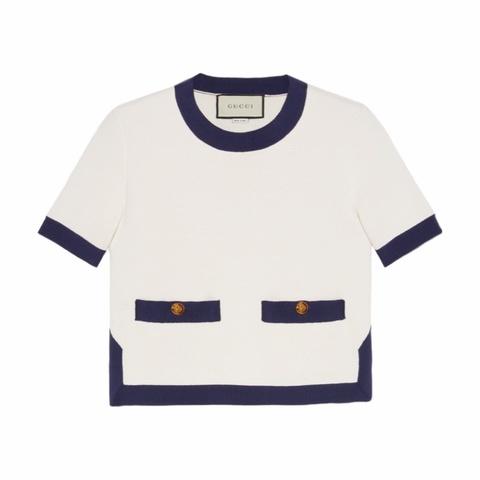 Gucci 女士 短袖針織衫XS S L碼