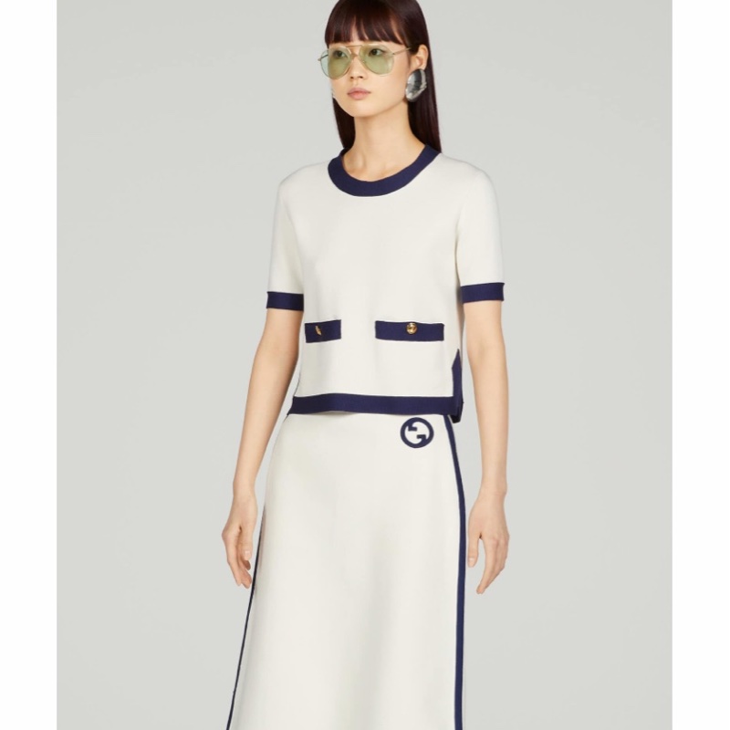 Gucci 女士 短袖針織衫XS S L碼-1