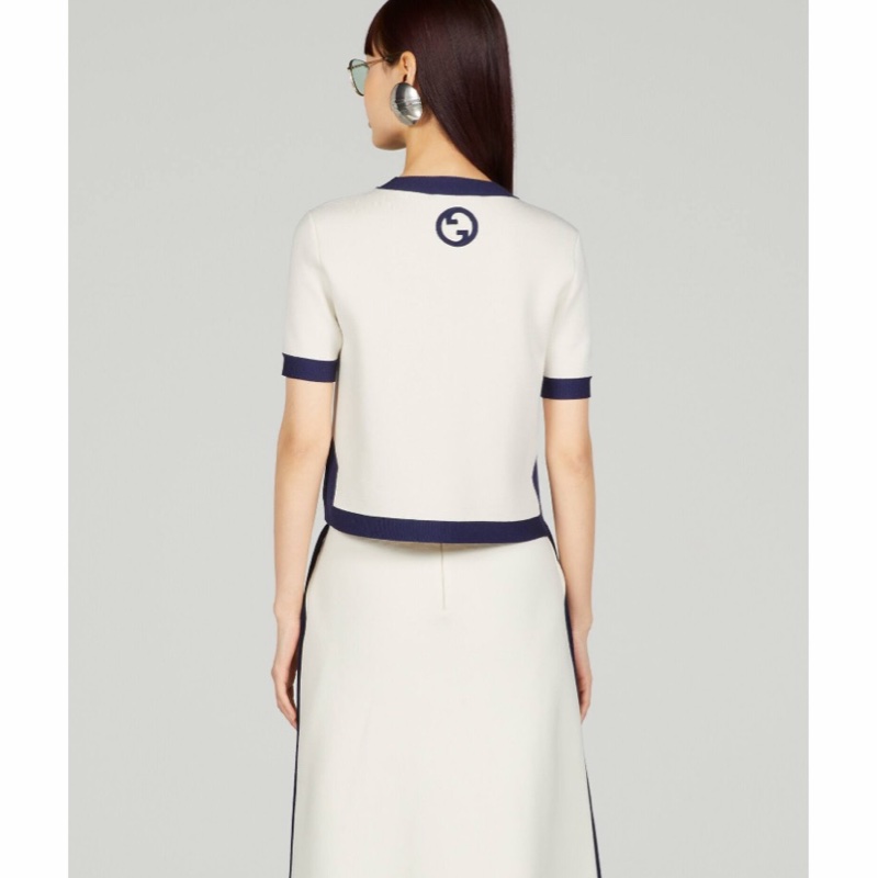 Gucci 女士 短袖針織衫XS S L碼-2